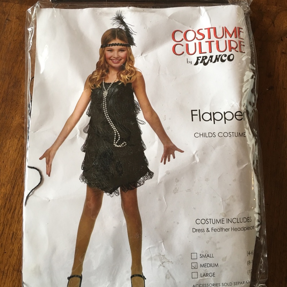 Flapper Childs Costume